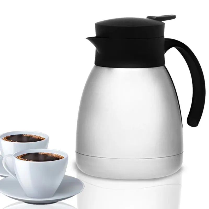Caraffa Sottovuoto Termica Brocca Thermos In Acciaio Inox Capienza 1 Litro Miglior Prezzo