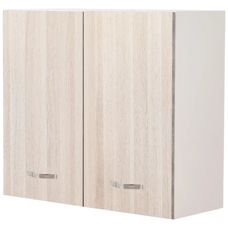 Ultime Pezzi Pensile da Cucina Scolapiatti Sistema Raccogli Gocce Mobile Colore Olmo