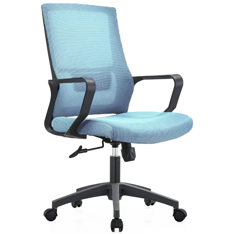 Sedia da Ufficio Blu Poltrona da Scrivania Studio Cameretta Altezza Regolabile Spedito Oggi