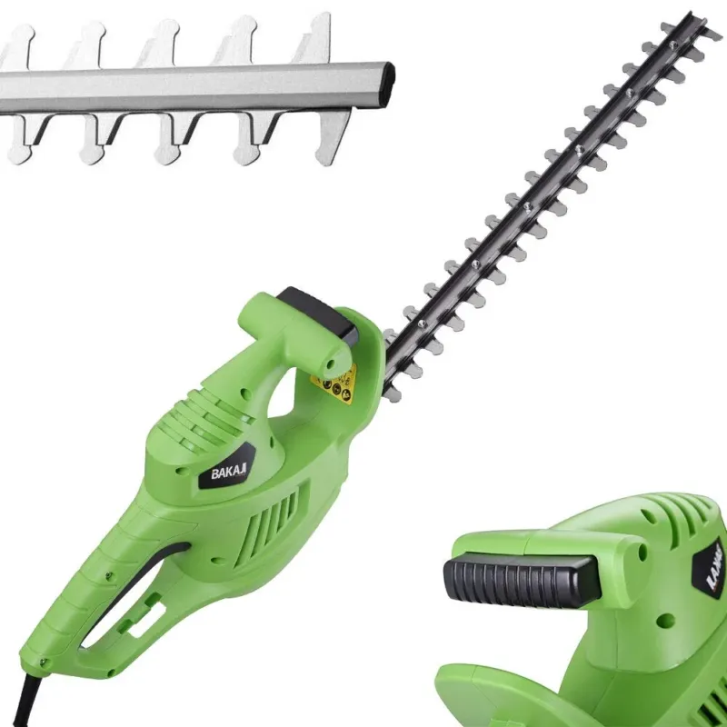 Compra Online Tagliasiepi Elettrico 500W Lama 45 cm Sega Tagliabordi Decespugliatore Tosasiepi