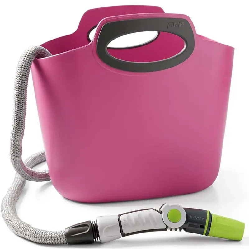 Tubo Giardino Estensibile Pompa Acqua Terrazzo 20mt con Pistola e Borsa Fucsia Compra Adesso