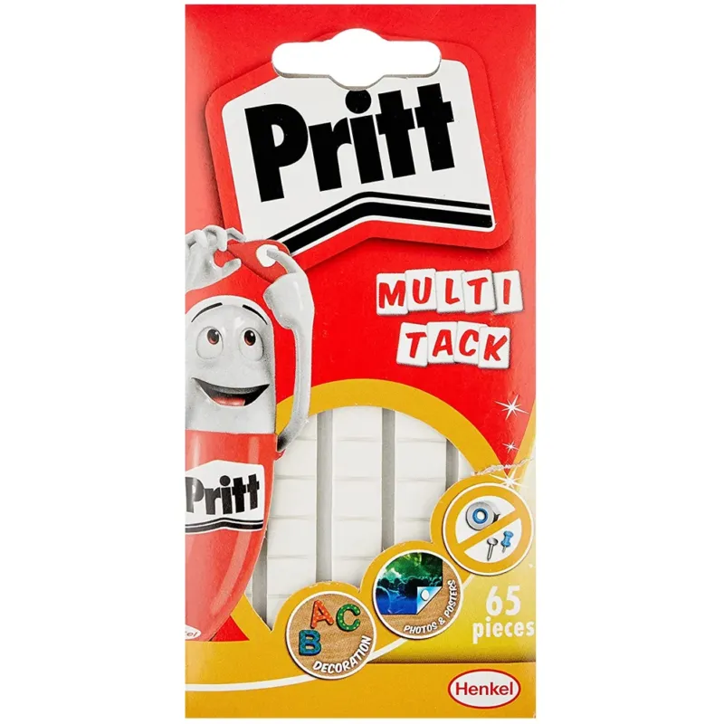 Compra Adesso Pritt Gommini adesivi Multi Tack Massa Adesiva (Blister 65 pezzi)