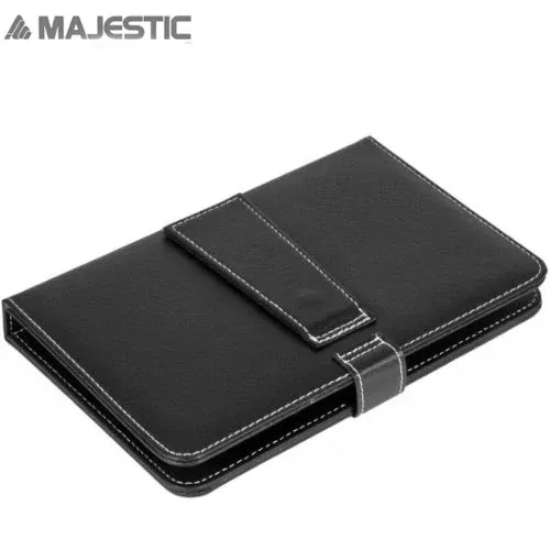 Consegna Rapida Custodia Con Tastiera Qwerty Tablet 7 Pollici USB Universale Cover Nera