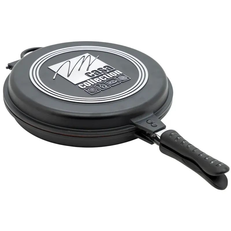 Bestseller Fornetto Doppio con Due Manici Antiaderente Padella Girafrittata 32 cm Alluminio