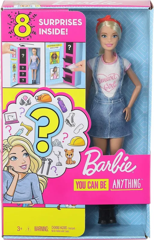 Offerta Barbie Carriere a Sorpresa Bambola 30 cm per Bambini con 2 Outfit Idea Regalo