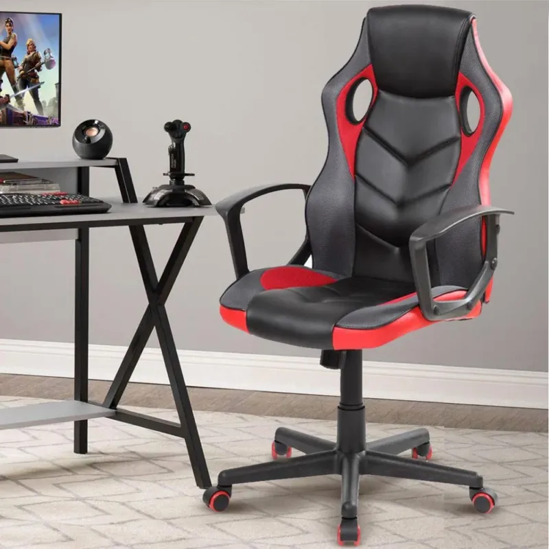 Ultima Occasione Sedia Poltrona Gaming Scrivania Ufficio Regolabile Girevole Direzionale Rosso