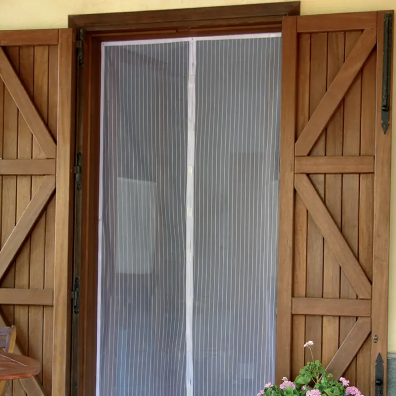 Zanzariera Magnetica Universale 90x210cm Bianca Magneti Tenda AntiMosche Insetti Offerta Limitata
