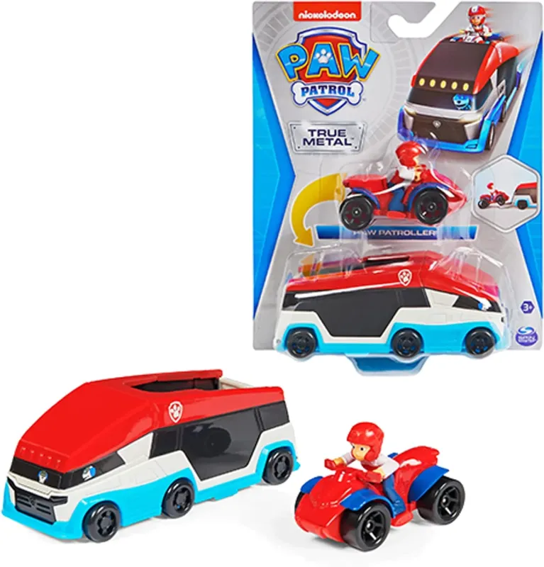 Prezzo Di Fabbrica Paw Patrol Quad di Ryder in Metallo Paw Patroller Gioco Scala 1 55 Idea Regalo