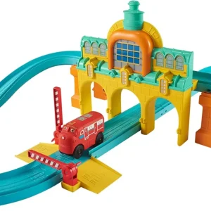 Ultima Occasione Chuggington All Aboard Starter Set Giocattolo con Accessori Gioco Idea Regalo