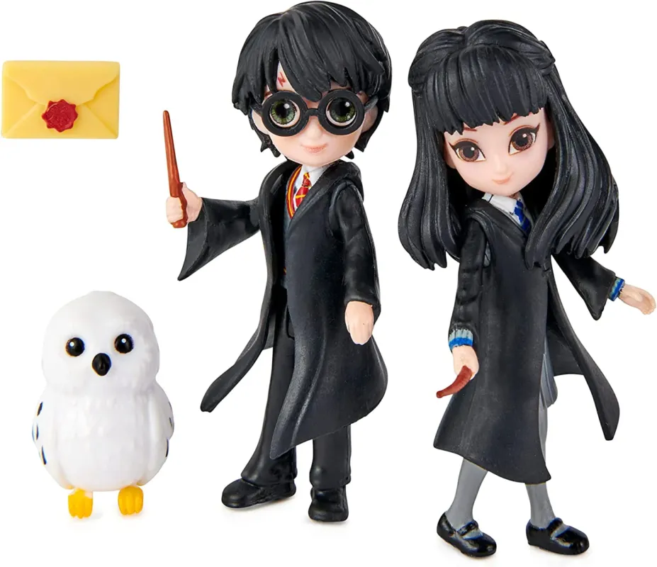 Harry Potter Wizarding World Set Amicizia Harry Potter e Cho Chang con Edvige Novità