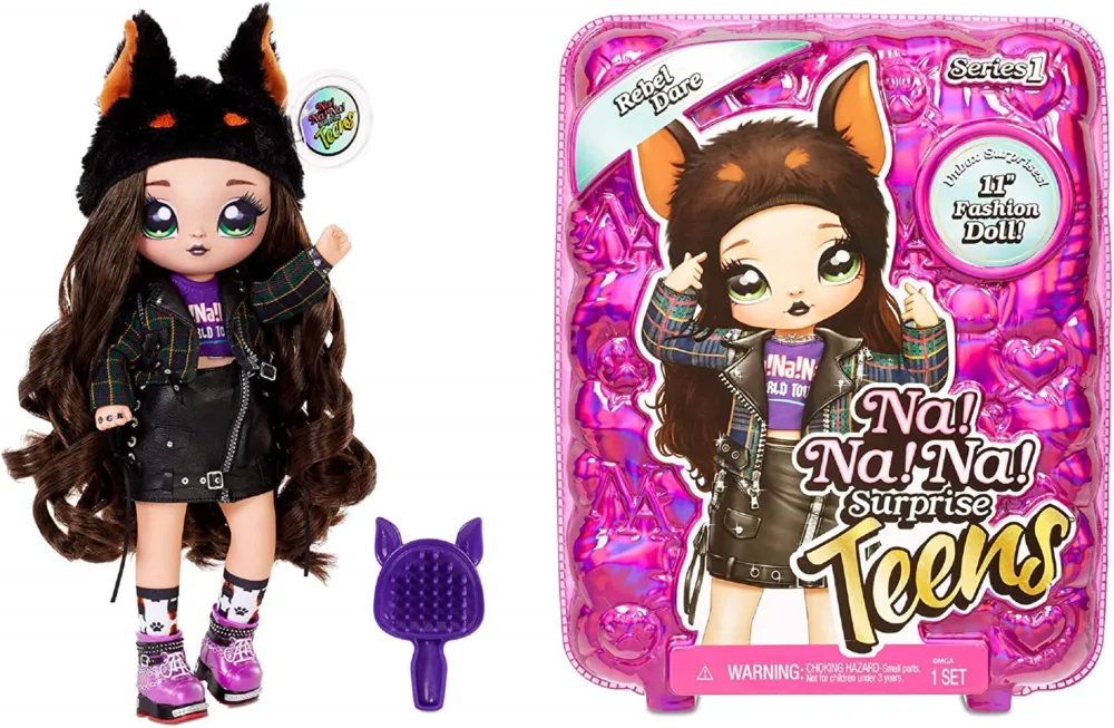 Na! Na! Na! Teens Bambolotto alla Moda Rebel Dare 28cm Bambola Idea Regalo A Buon Prezzo