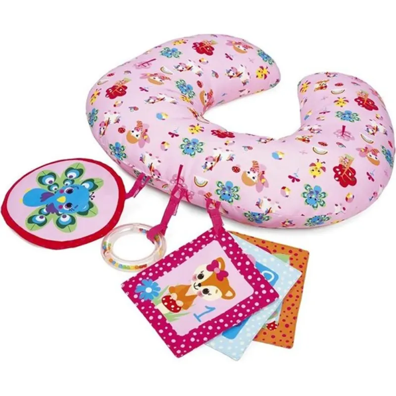 Chicco Cuscino per Allattamento Neonati e Gravidanza 40 cm Peluche Morbido Quantità Limitata