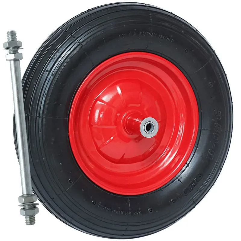 Scelto Dai Clienti Ruota Pneumatica per Carriola 38cm Gomma 3.50-8 Modello Vespa Peso Massimo 180kg
