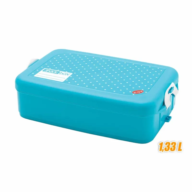 Portavivande Contenitore da Trasporto Cibo Lunch Box Take Away Azzurro Snips Offerta