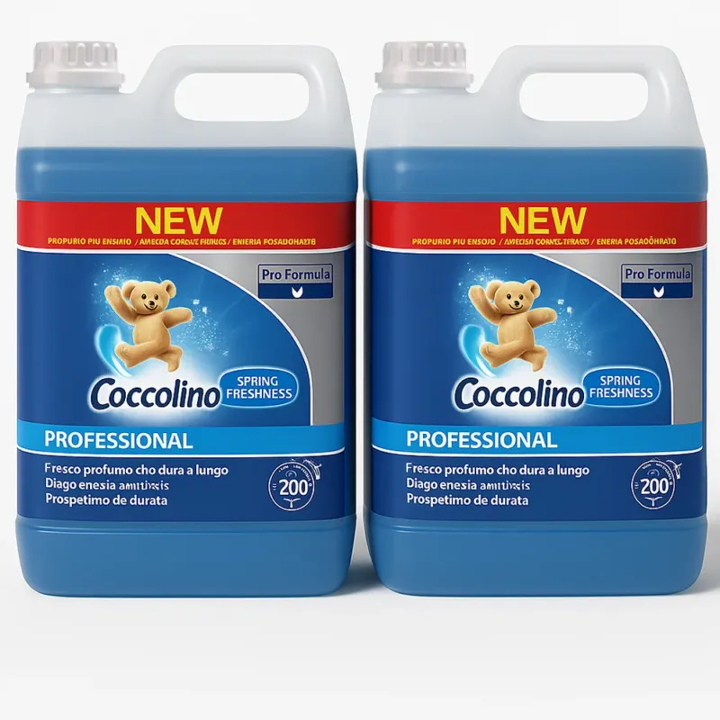 Offerta Speciale Set 2 Pz x 5 Litri Coccolino Primavera Ammorbidente Concentrato Professionale