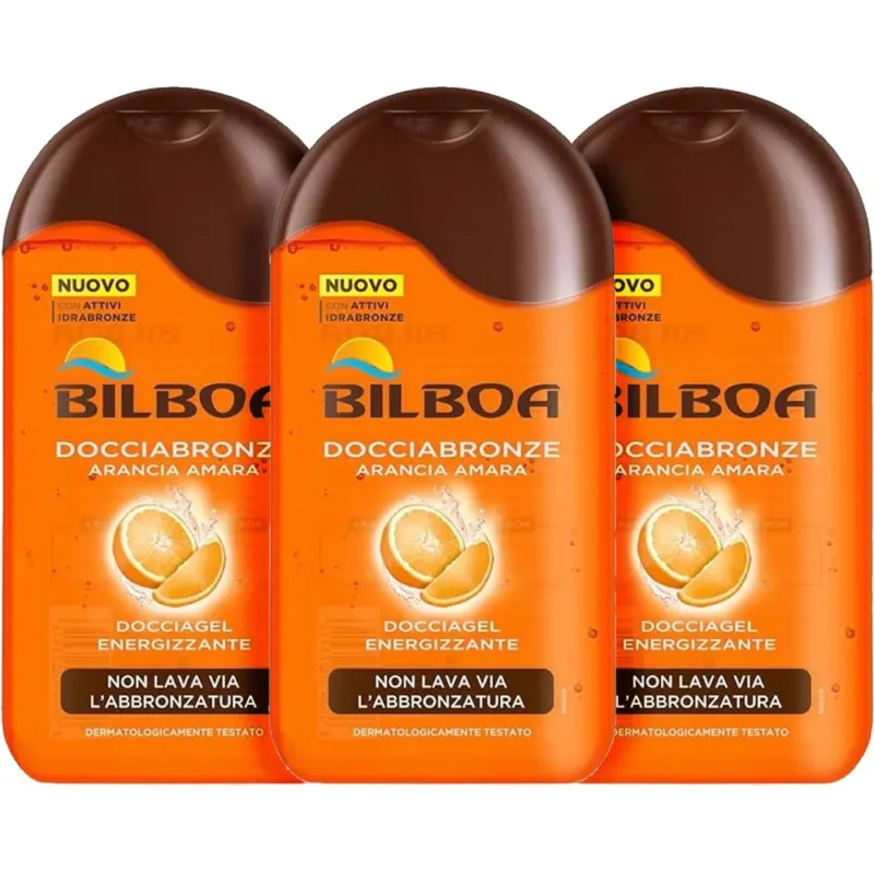Prezzo Basso Set 3 Docciabronze Energizzante Doccia Shampoo Arancia Amara Idrata Pelle 1x200ml