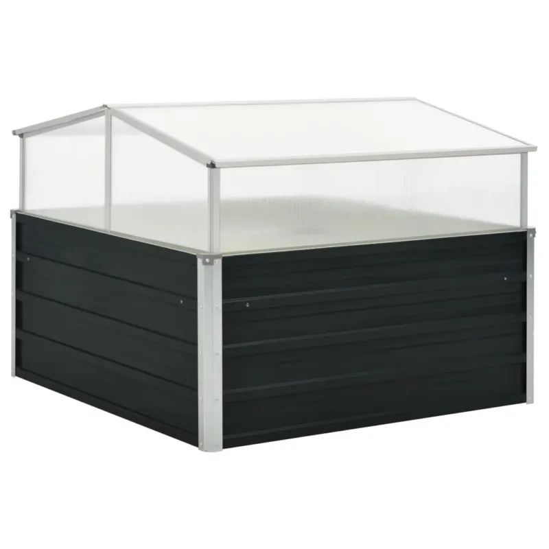 Serra Antracite 100x100x77 cm in Acciaio Zincato Saldi