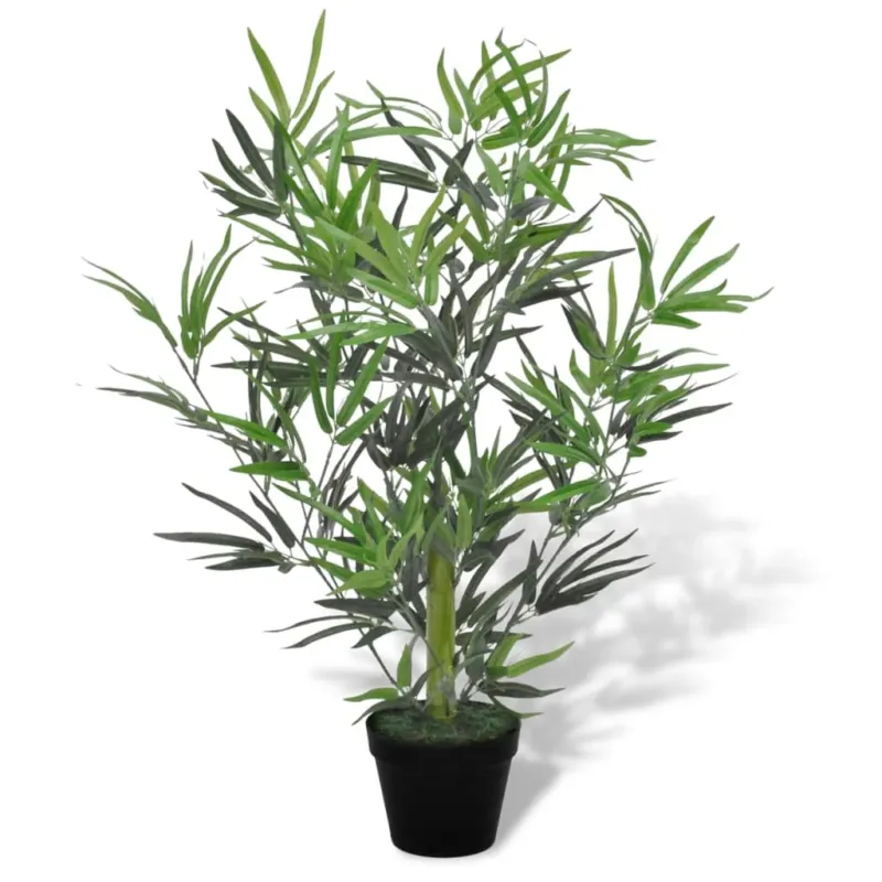 Albero Bambù Artificiale con Vaso 80 cm Prezzo Scontato