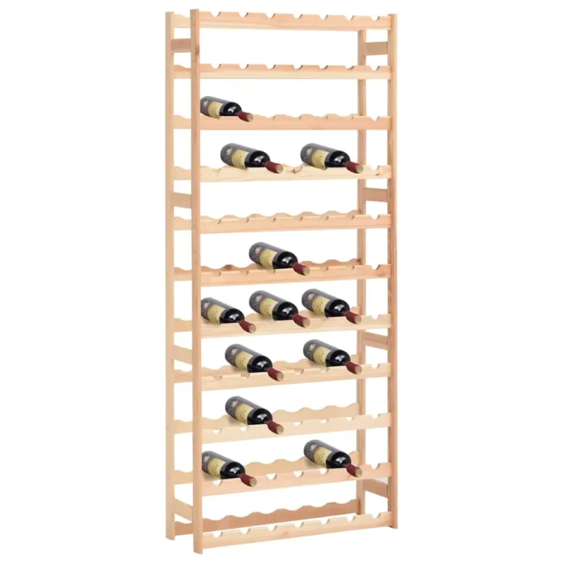 Offerta Del Giorno Portavini da 77 Bottiglie in Legno di Pino