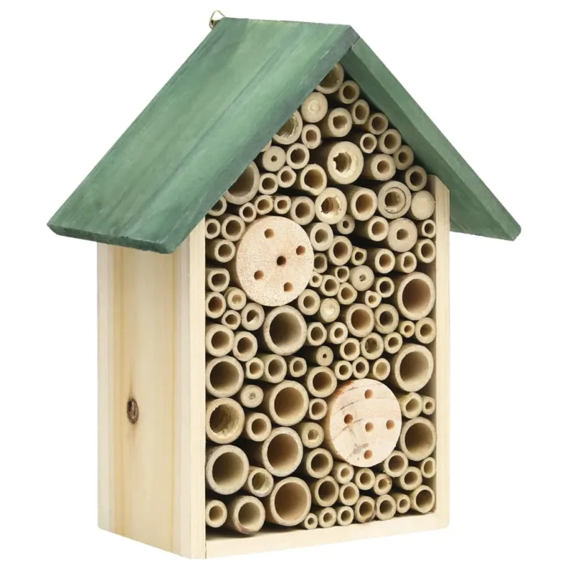 Casette per Insetti 2 pz 23x14x29 cm in Legno Massello di Abete Solo Oggi