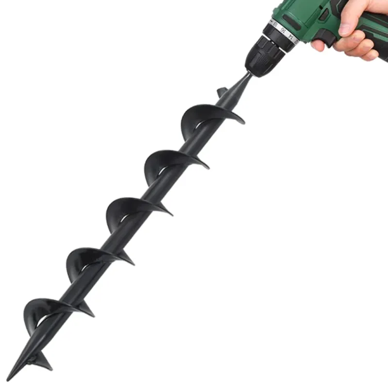 Sconto Punta a Trivella per Trapano in Acciaio 75x600 mm Nero
