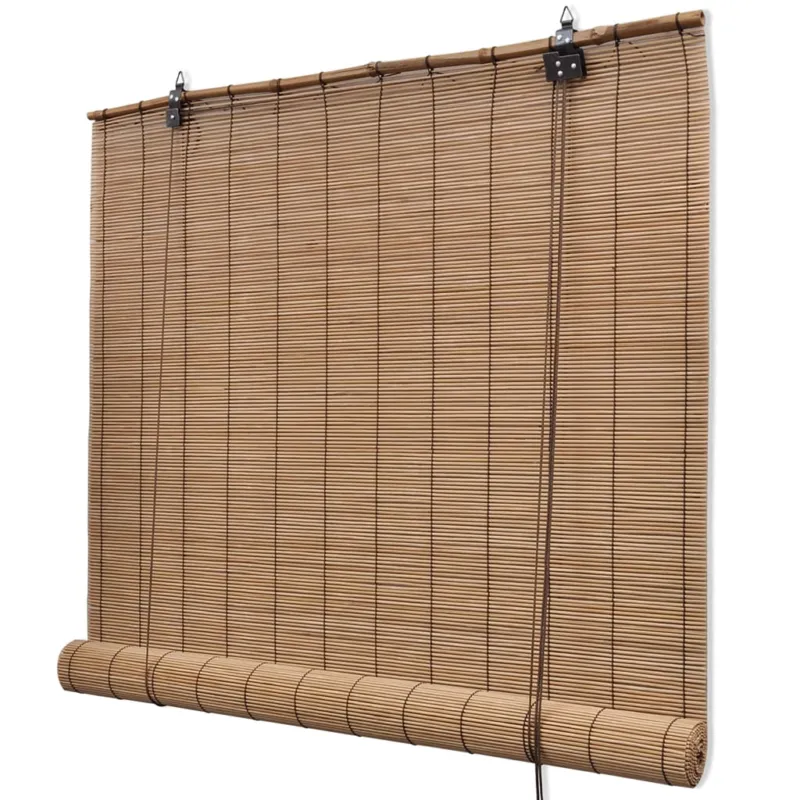 Tende a Rullo in Bambù Marrone 150x220 cm Miglior Prezzo
