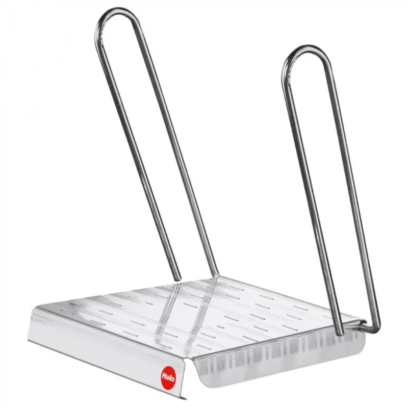 Pedana per Scala Agganciabile in Acciaio Zincato Anti Scivolo 25 x 27 x 4,5 cm Più Venduto