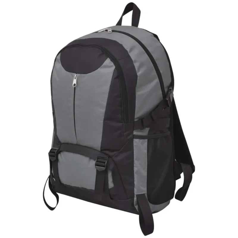 Zaino da Trekking 40L 32 x 22 x 53 cm Nero e Grigio Sconto