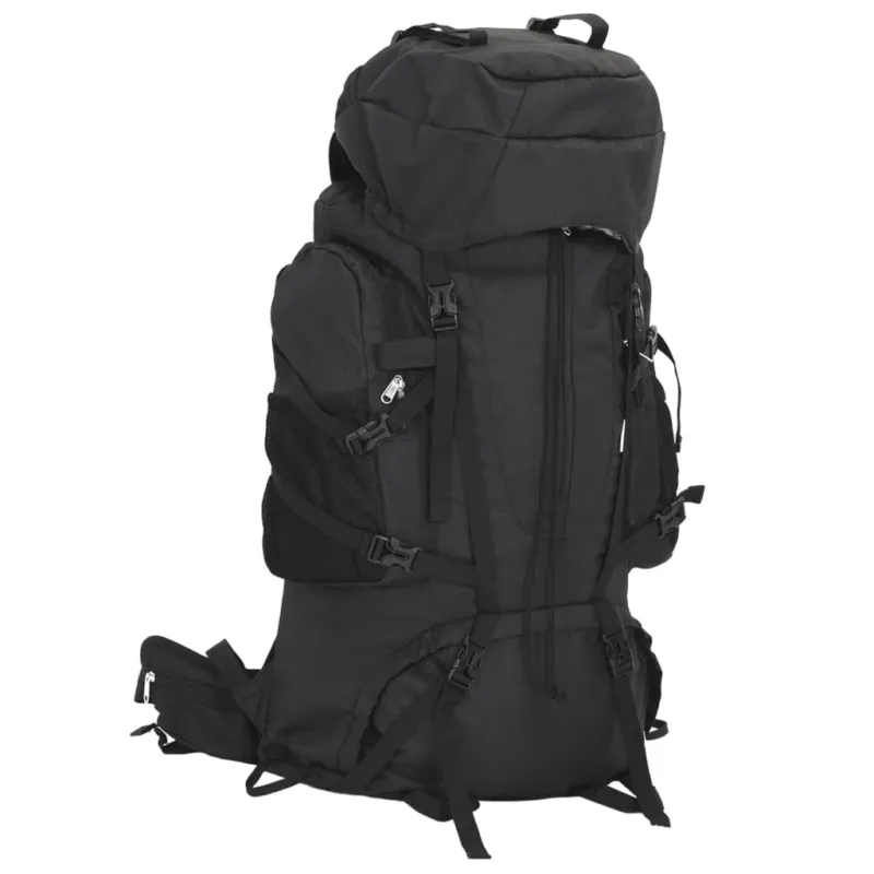 Zaino da Trekking 100 L in Tessuto Oxford 40 x 22 x 90 cm Nero Prezzo Ridotto
