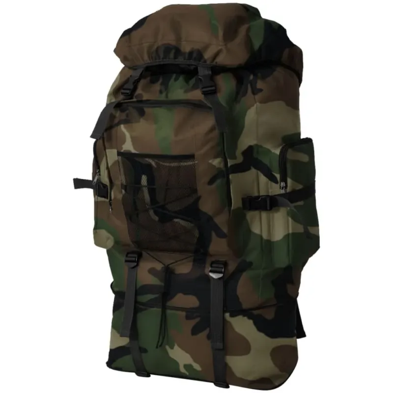 Zaino stile militare XXL 100 L Mimetico Idrorepellente Più Venduto
