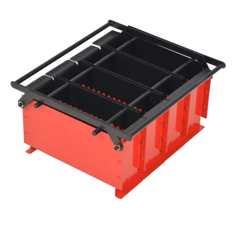 Compattatore di Carta in Acciaio 38x31x18 cm Nero e Rosso Ultima Occasione
