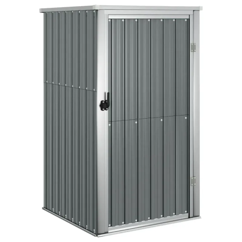 Compra Adesso Capanno Porta Attrezzi Grigio in Acciaio Zincato e Metallo 88x89x161 cm