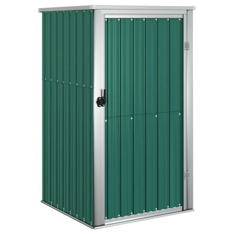 Offerta Speciale Capanno porta Attrezzi Verde in Acciaio Zincato Metallo e Plastica 88x89x161 cm