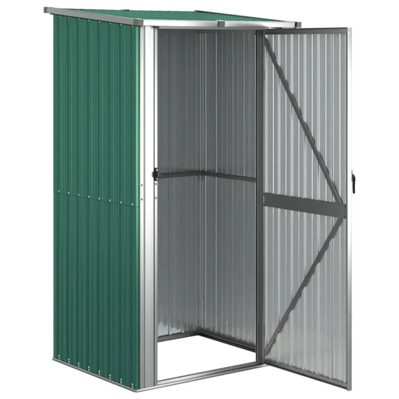 Prezzo Ridotto Capanno Porta Attrezzi Verde Per Esterno Ampio Spazio 118,5x97x209,5 cm