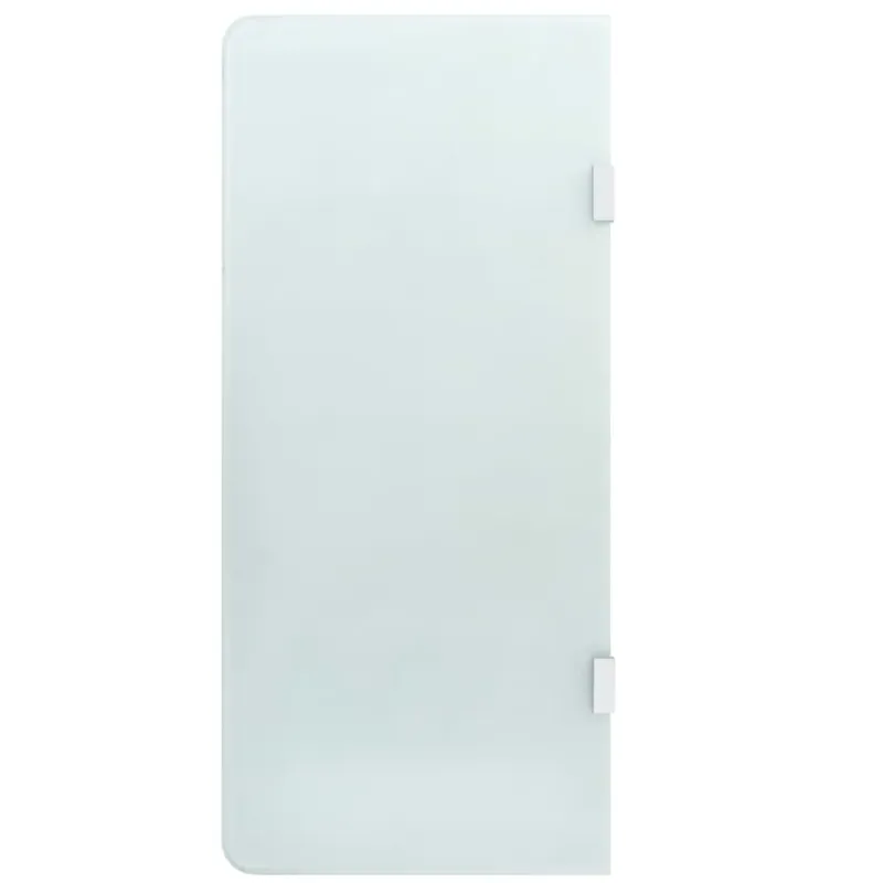 Affare Schermo Orinatoio a Parete Pannello Privacy 90x40 cm Vetro Temperato Traslucido