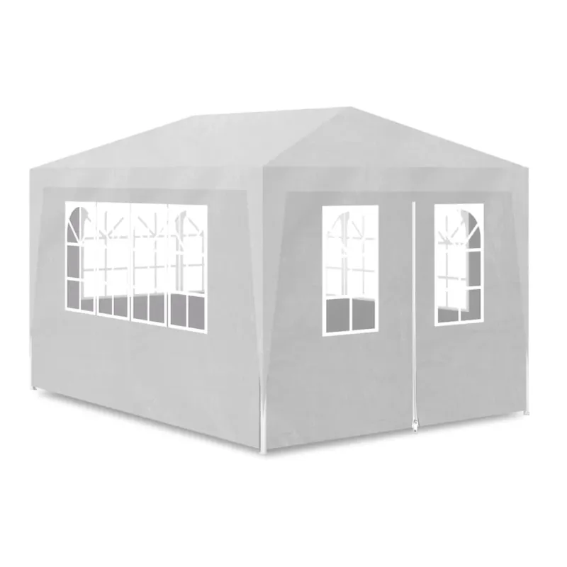 Tenda per Feste Bianca Resistente All‘acqua e ai Raggi UV 3x4 m Miglior Prezzo