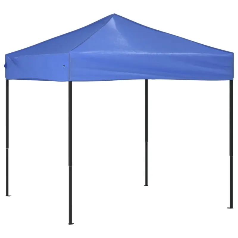 Tenda per Feste Pieghevole Blu Tessuto Oxford Telaio in Acciaio 2x2 m Bestseller