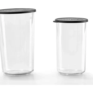 Affare Set 2 bicchieri 400ml+600ml c/coperchio