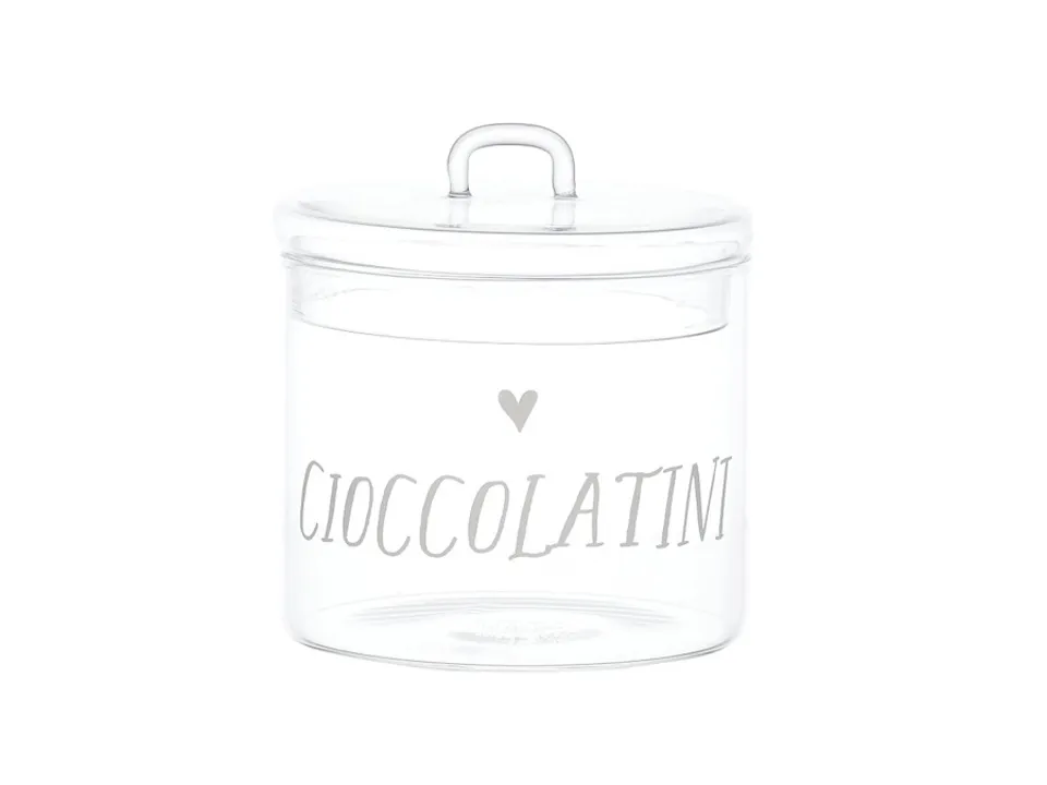 Barattolo in vetro cioccolatini, ø 12 cm Ultime Pezzi
