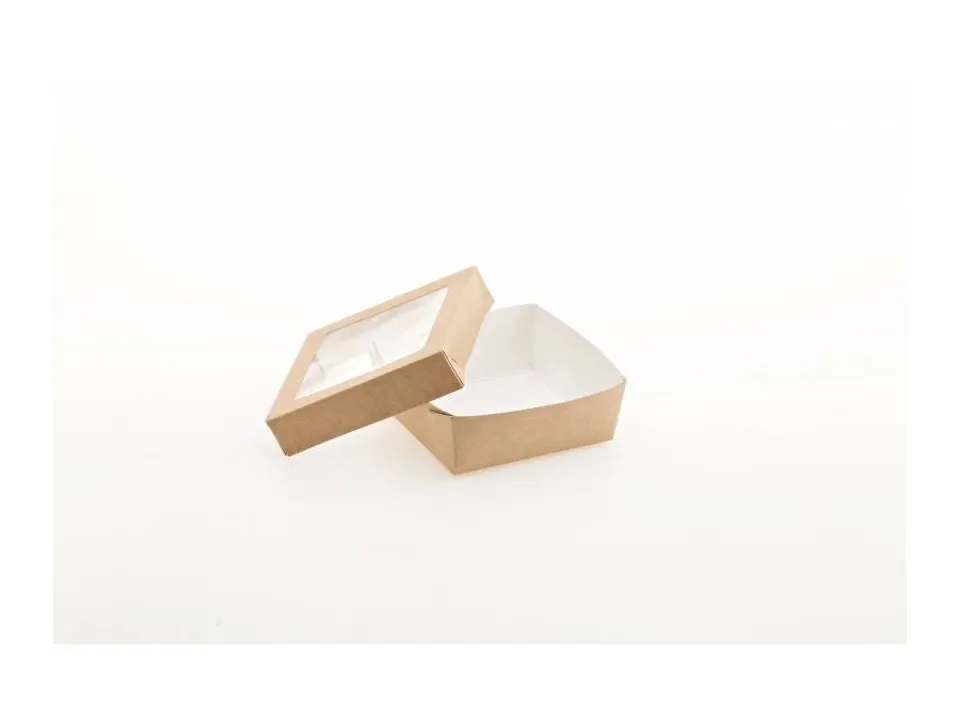 Prezzo Ridotto Box finestra avana/b.co cm18x18x4h, 20 pz