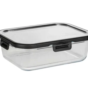 Contenitore per alimenti in vetro acciaio 1,5 l coperchio in acciaio inox Subito Disponibile