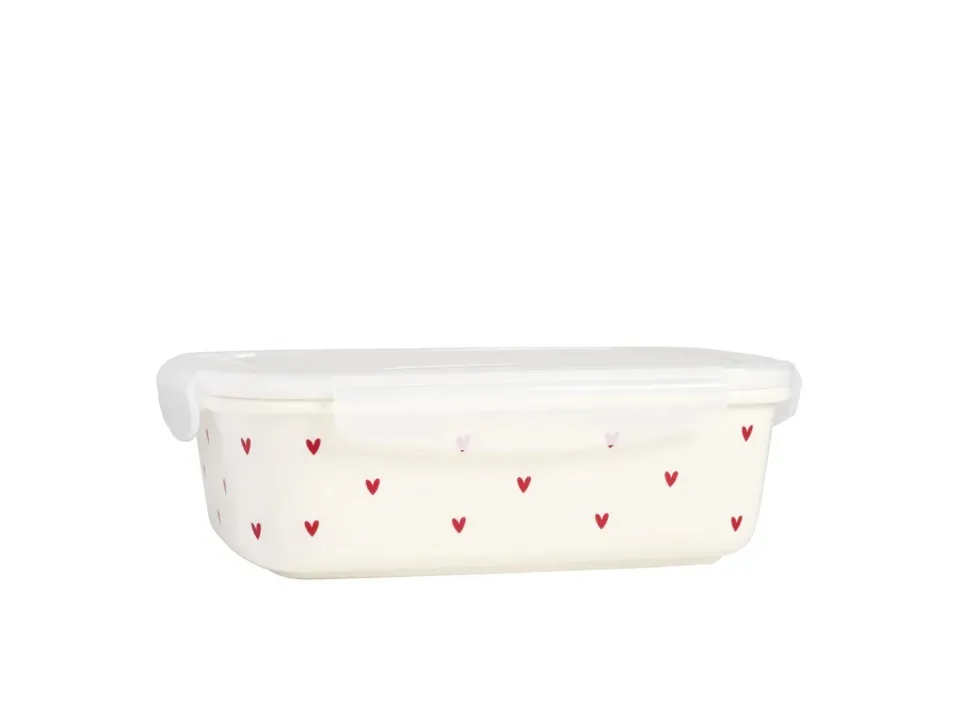 Reso Gratuito Contenitore cuori - tg. xl 22.7 x 16.1 x 6.6 cm