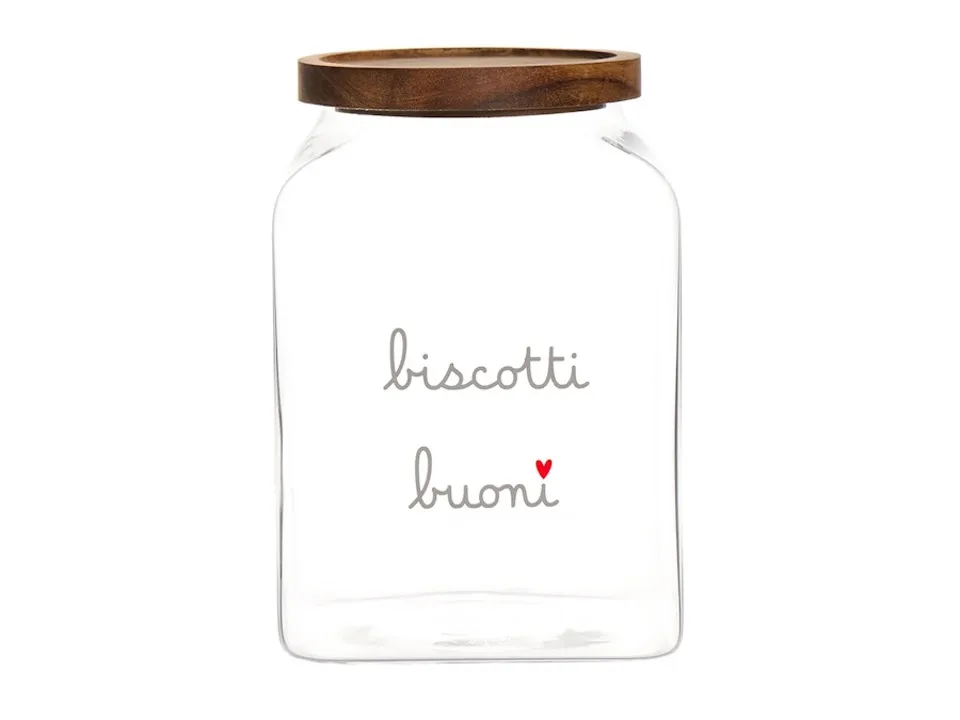 Barattolo biscotti buoni 15x15x22 cm Vendita Finale