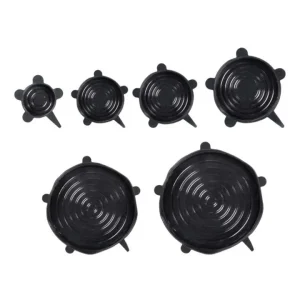 Coperchi estensibili in silicone loui, 6 pezzi flessibili e riutilizzabili Ultima Occasione