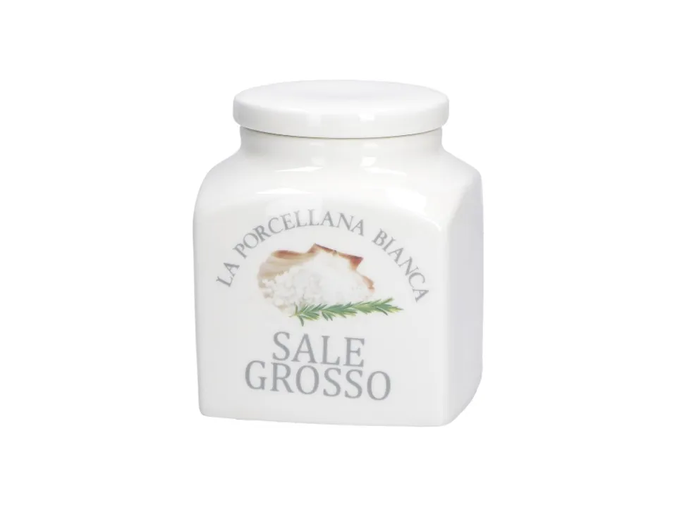 Offerta Lampo Conserva, barattolo sale grosso 12x12xh13,5 cm, 1100 cc