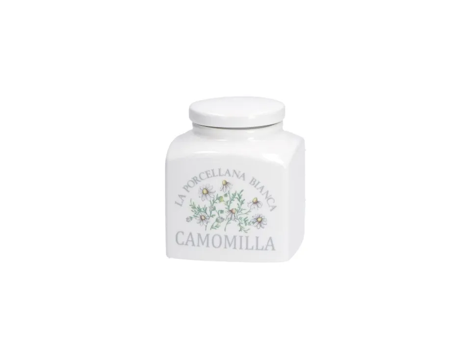Conserva, barattolo camomilla 9,5x9,5xh11,5 cm, 500 cc Prezzo Scontato