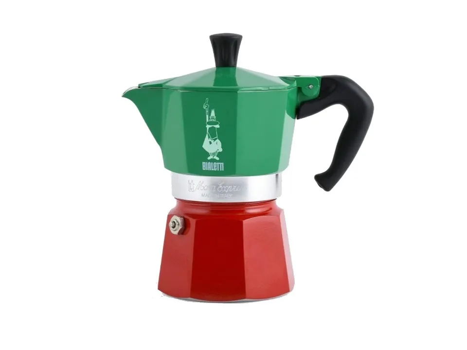 Moka express tricolore - 6 tazze Compra Adesso