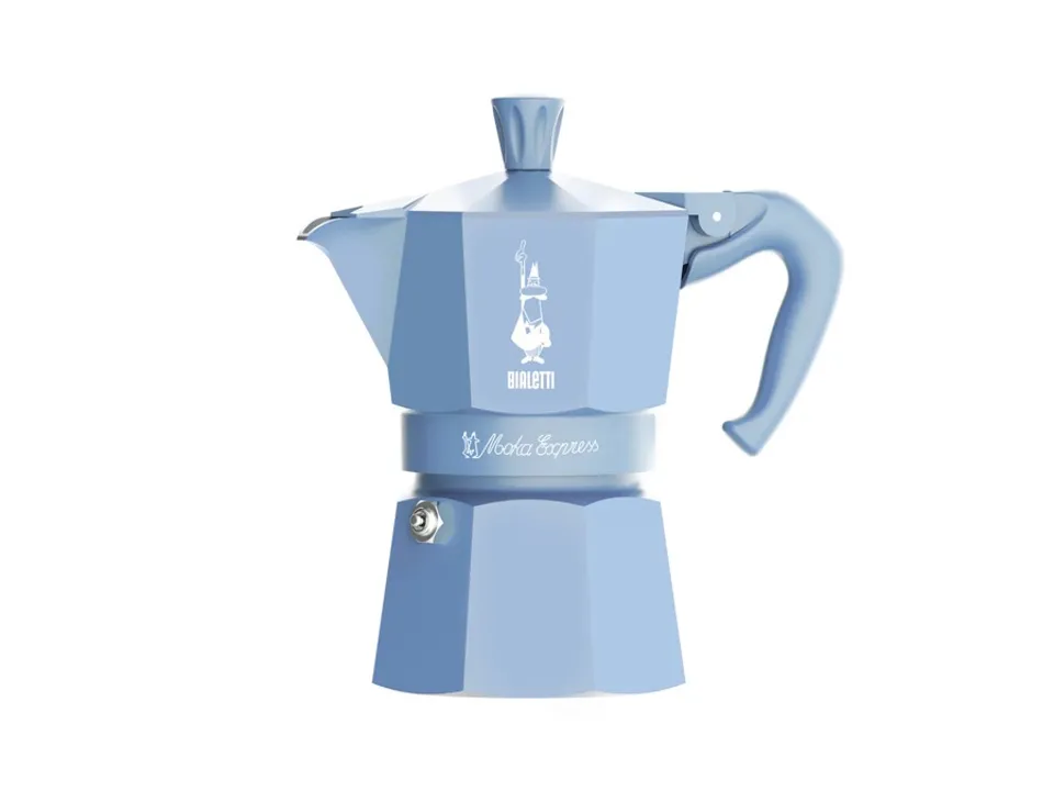 Cielo stellato, moka express 1 tazza, ceruleo Ultimissimo Modello