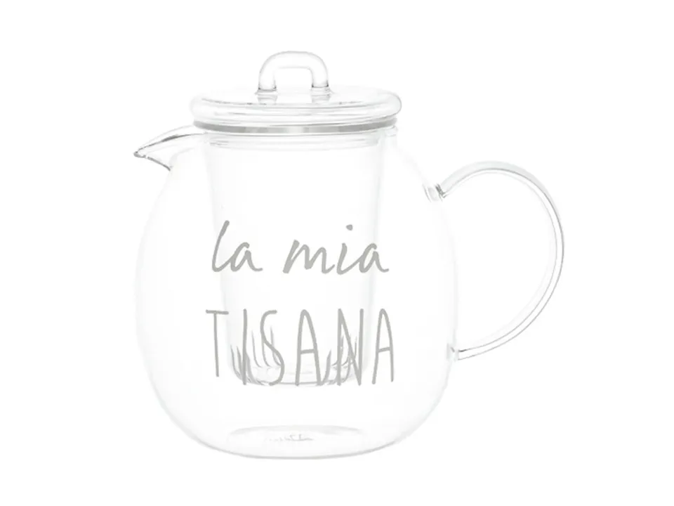 Direttamente Dal Produttore Tisaniera in vetro la mia tisana, 600 ml