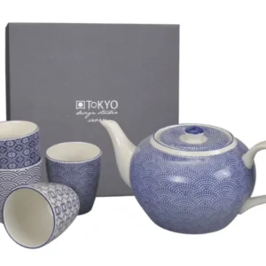 Vendita Finale Nippon blue, set tè dots